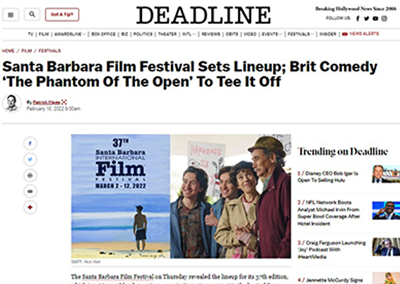 Santa Barbara International Film Festival Announces 2022 Festival Line-Up