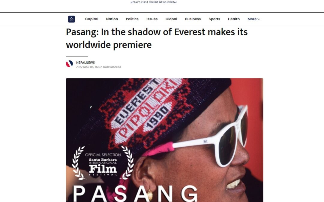 Nepal News – PASANG Worldwide Premiere