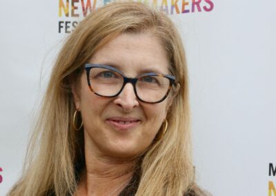 Director, Nancy Svendsen at the 2022 Middlebury New Filmmakers Festival