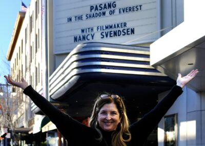 Nancy Svendsen at the Rafael Film Center, San Rafael, CA