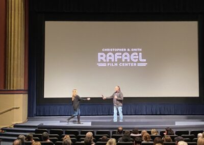 Q&A with Nancy Svendsen at the Rafael Film Center, San Rafael, CA